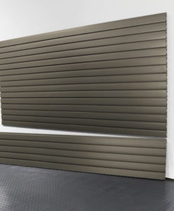StoreWALL Slatwall Heady Duty Graphite Steel Panel 15" x 96"