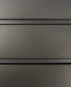 StoreWALL heavy duty slatwall graphite steel panel 15" x 96"