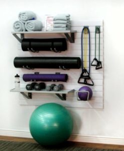 Gym storage  Gym storage ideas, Gym decor, Gym equipment storage