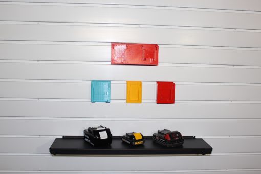 Slatwall Battery Holder