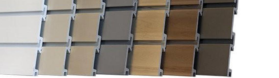 StoreWALL Slatwall Panel Colours